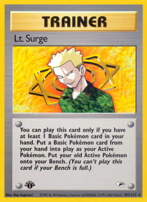 Lt. Surge (First Edition)