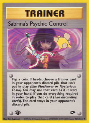 Sabrina's Psychic Control (Unlimited)