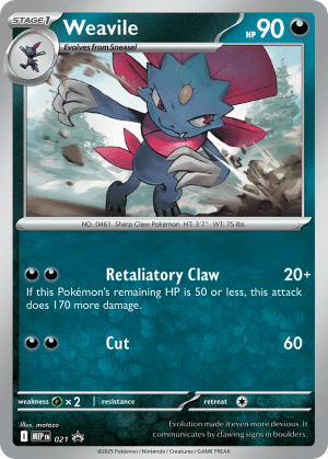 Weavile (Holofoil)
