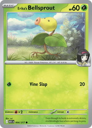 Erika's Bellsprout (Energy Reverse Holofoil)