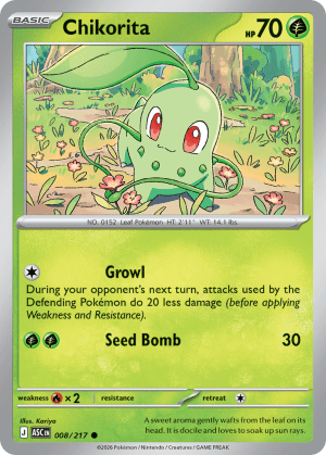 Chikorita (Friend Ball Reverse Holofoil)