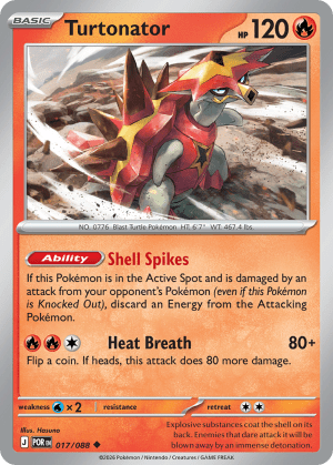 Turtonator (Reverse Holofoil)