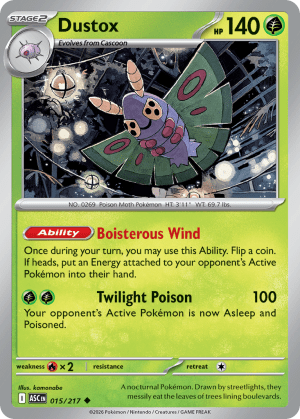 Dustox (Love Ball Reverse Holofoil)