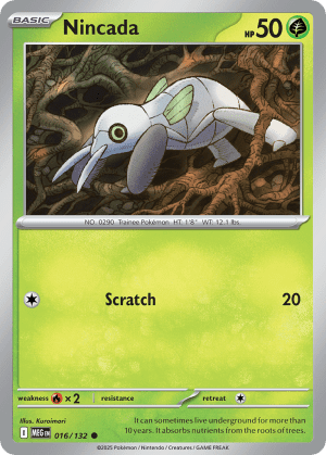 Nincada (Reverse Holofoil)