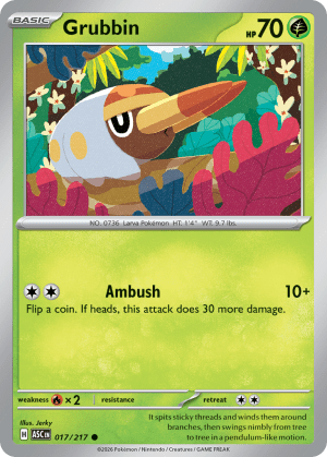 Grubbin (Quick Ball Reverse Holofoil)