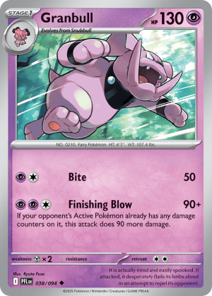 Granbull (Reverse Holofoil)