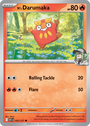 N's Darumaka (Energy Reverse Holofoil)