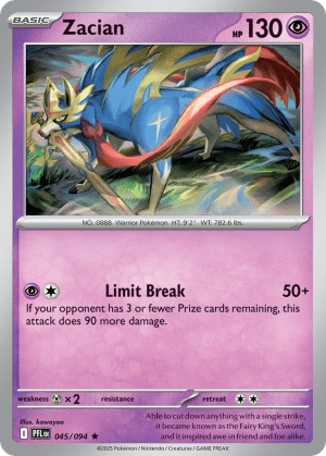 Zacian (Holofoil)