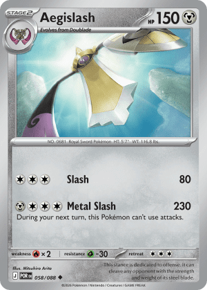 Aegislash (Reverse Holofoil)