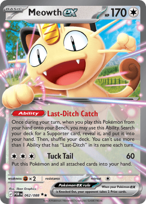 Meowth ex (Holofoil)