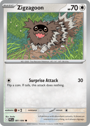 Zigzagoon (Reverse Holofoil)