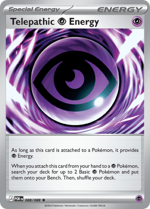 Telepathic Psychic Energy (Reverse Holofoil)