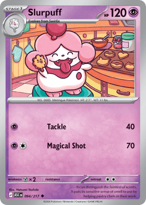 Slurpuff (Energy Reverse Holofoil)
