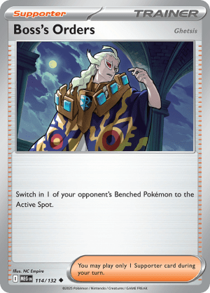 Boss's Orders (Play Pokemon Stamp Holofoil)