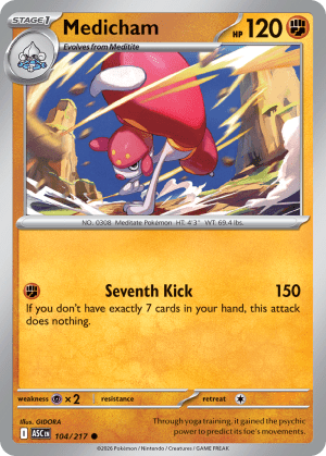 Medicham (Quick Ball Reverse Holofoil)