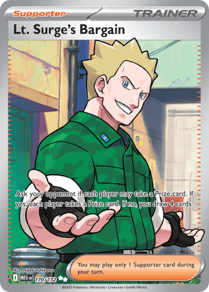 Lt. Surge's Bargain (Holofoil)