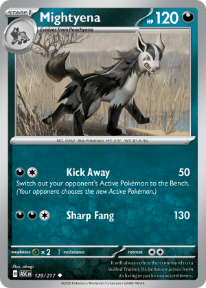 Mightyena (Energy Reverse Holofoil)