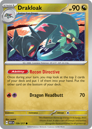 Drakloak (Quick Ball Reverse Holofoil)