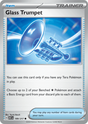 Glass Trumpet (Reverse Holofoil)