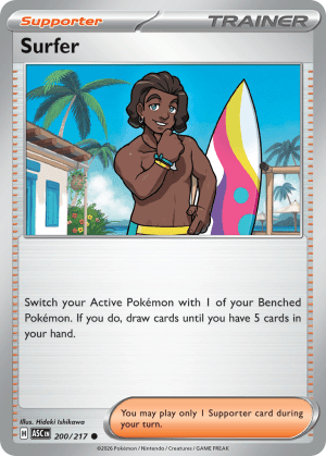 Surfer (Reverse Holofoil)