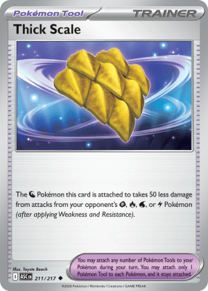 Thick Scale (Reverse Holofoil)