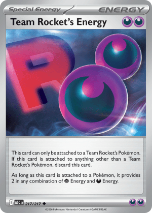 Team Rocket's Energy (Reverse Holofoil)