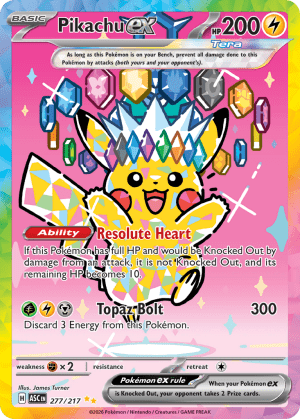 Pikachu ex (Holofoil)