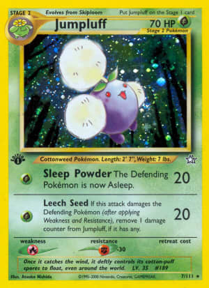 Jumpluff (First Edition Holofoil)