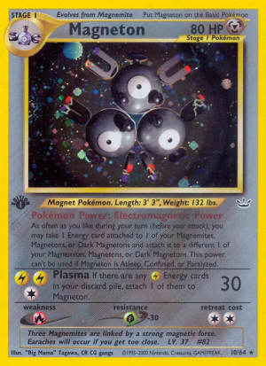 Magneton (First Edition Holofoil)