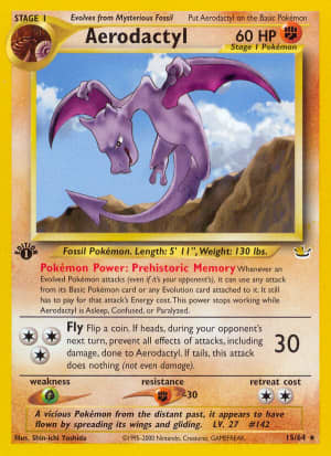 Aerodactyl (First Edition)