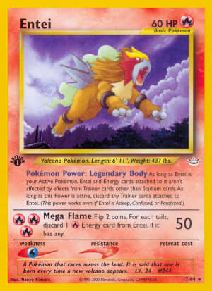 Entei (First Edition)