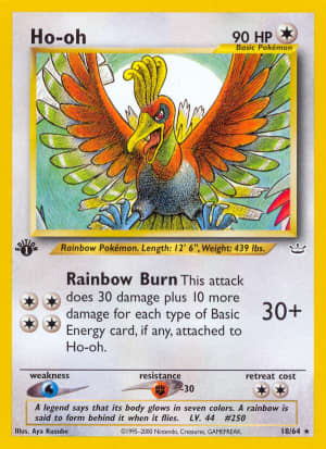 Ho-oh (First Edition)
