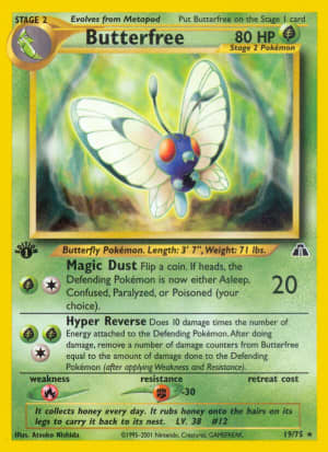 Butterfree (First Edition)