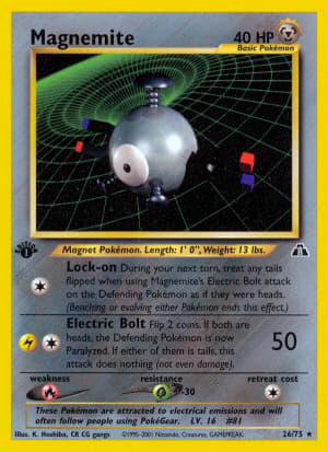 Magnemite (First Edition)