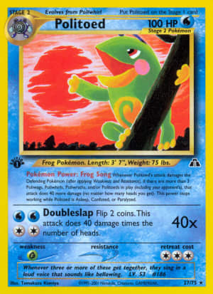 Politoed (First Edition)