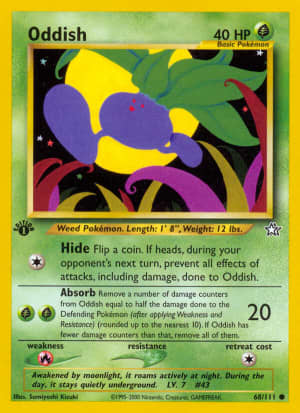Oddish (First Edition)