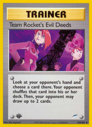 Team Rocket's Evil Deeds (Unlimited)