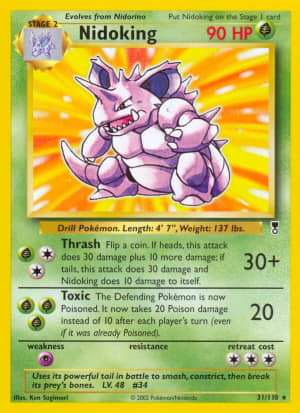 Nidoking (Reverse Holofoil)