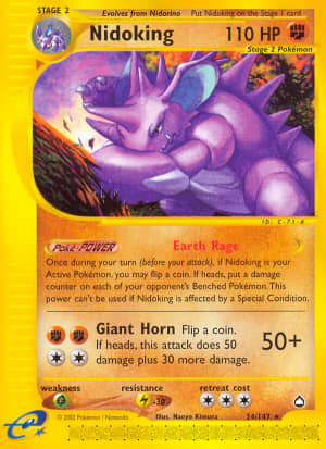 Nidoking (Reverse Holofoil)