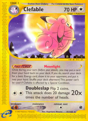 Clefable (Reverse Holofoil)