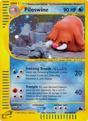 Piloswine (Holofoil)