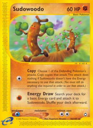 Sudowoodo (Reverse Holofoil)