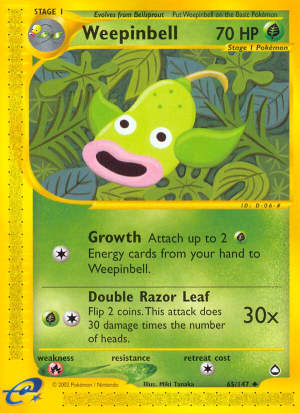 Weepinbell (Reverse Holofoil)
