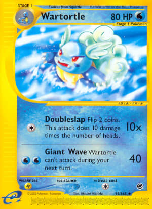 Wartortle (Reverse Holofoil)