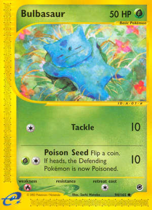 Bulbasaur (Reverse Holofoil)