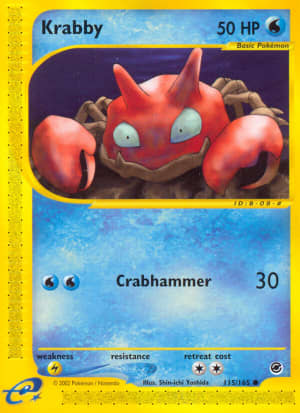 Krabby (Reverse Holofoil)