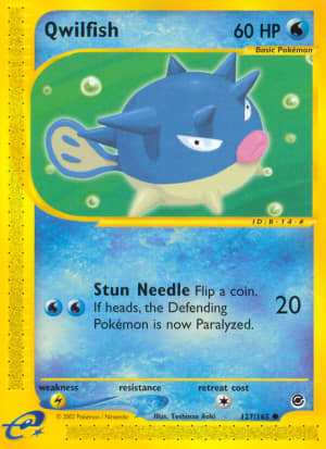 Qwilfish (Reverse Holofoil)