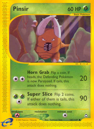 Pinsir (Reverse Holofoil)