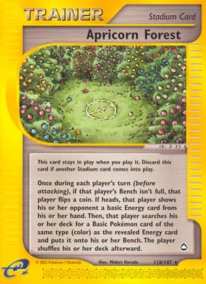 Apricorn Forest (Reverse Holofoil)