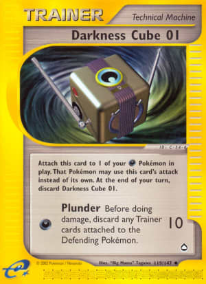 Darkness Cube 01 (Reverse Holofoil)